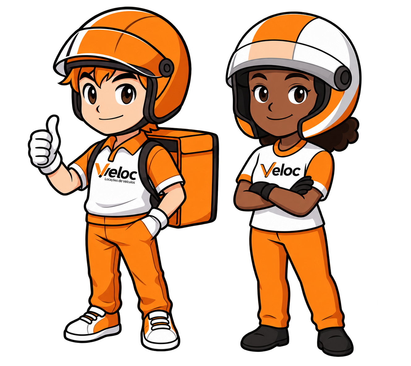 Mascotes da VELOC